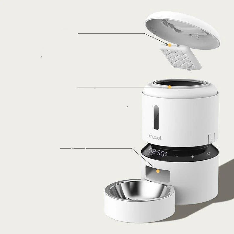 Automatic Duofeed Cat Feeder - Capsule Design