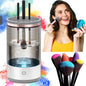 Electric , Cosmetic Brush Cleaner for Deep Cleaning All Types of Brushes, Birthday Christmas Gift for Women Wife Friend