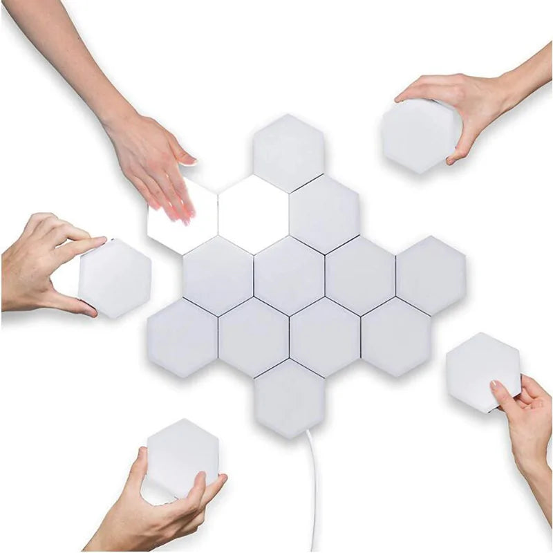 Hexagons Creative Decoration Wall Lamp